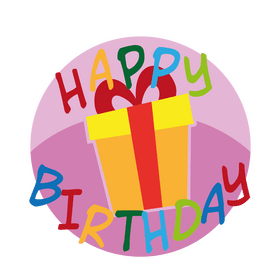 Birthday cartoon clipart