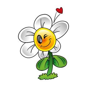 Flower cartoon clipart