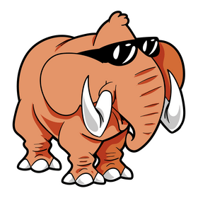 Elephant cartoon clipart