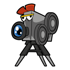 Movie cartoon clipart