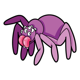 Spider cartoon clipart