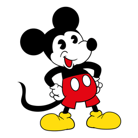 Mickey mouse cartoon clipart