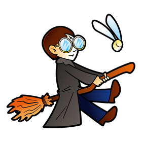 Harry Potter cartoon clipart