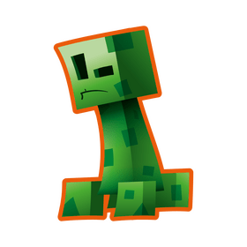Minecraft cartoon clipart