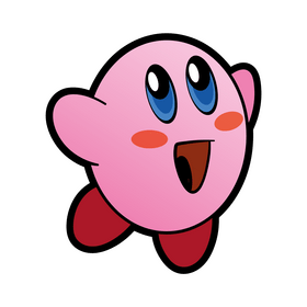 Kirby cartoon clipart