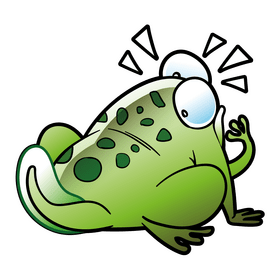Frog cartoon clipart
