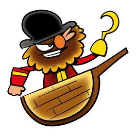 Pirate cartoon clipart