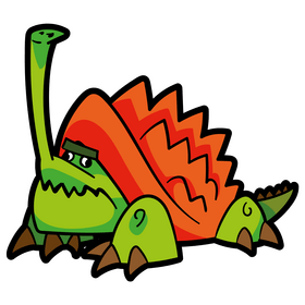 Sea turtle cartoon clipart