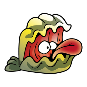 Seashell cartoon clipart