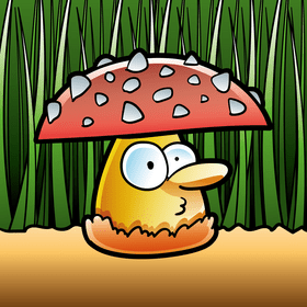 Mushroom cartoon vector