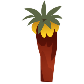 Banana tree clipart