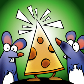 Cheese cartoon vector