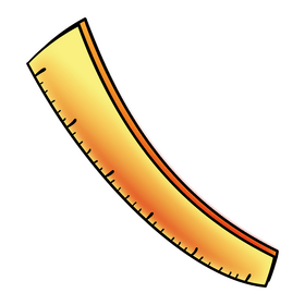 Ruler cartoon clipart