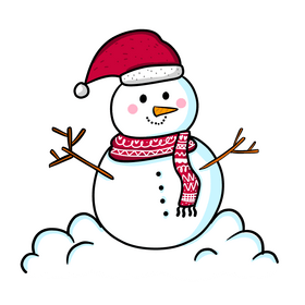 Snowman clipart