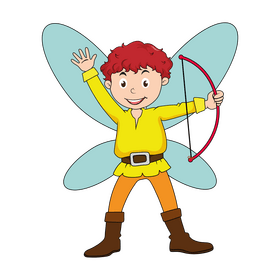 Boy fairy clipart