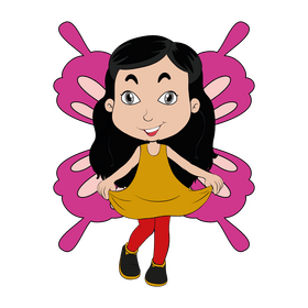 Fairy girl clipart