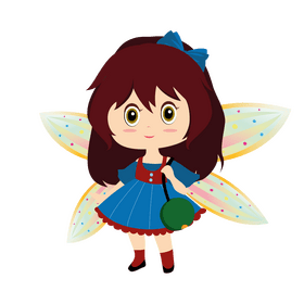 Baby fairy clipart