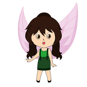 Girl fairy clipart