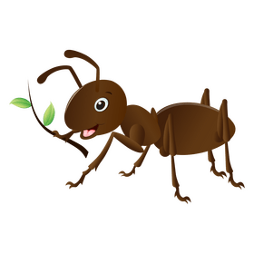 Cartoon ant clipart