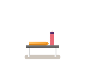 Fitness shelf clipart