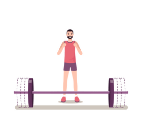 Weightlifting clipart