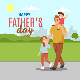 Happy Father's day vector