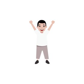 Muslim kid clipart