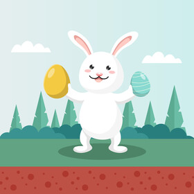 Happy Easter vector