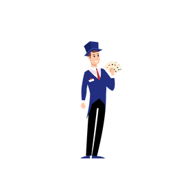 Magician clipart