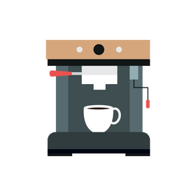 Coffee machine clipart