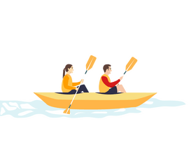 Kayak clipart