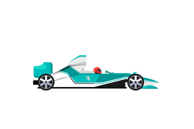 Race car clipart