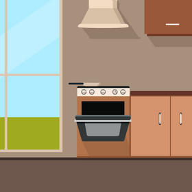 Kitchen vector