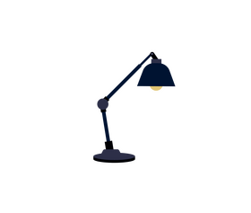 Study lamp clipart