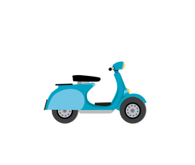 Scooter clipart
