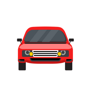 Red car clipart