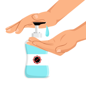 Hand sanitizer clipart free download