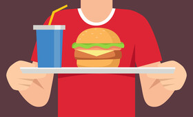 Fast food vector