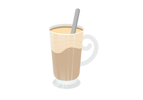 Coffee latte clipart