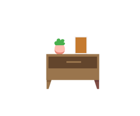 Side table clipart