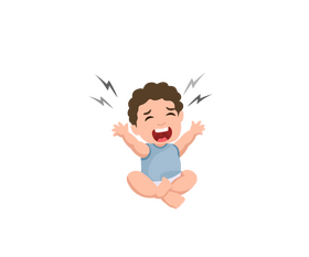 Cry baby clipart