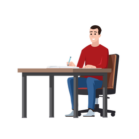 Man working clipart