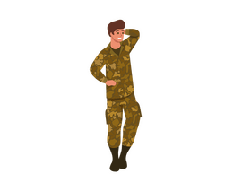 Soldier clipart