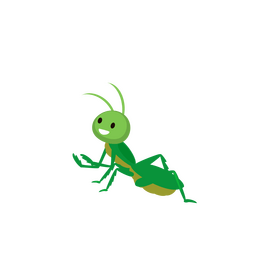 Cricket insect clipart