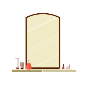 Makeup mirror clipart