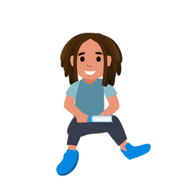 Cute little boy clipart