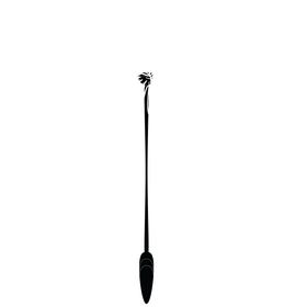 Free dandelion black and white clipart