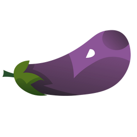 Eggplant clipart
