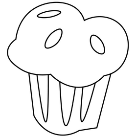 Cake bakery black and white clipart