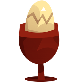 Breakfast egg boiled clipart